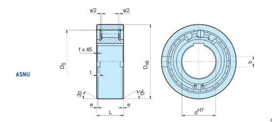 one way roller bearing Dimensions and Capacities